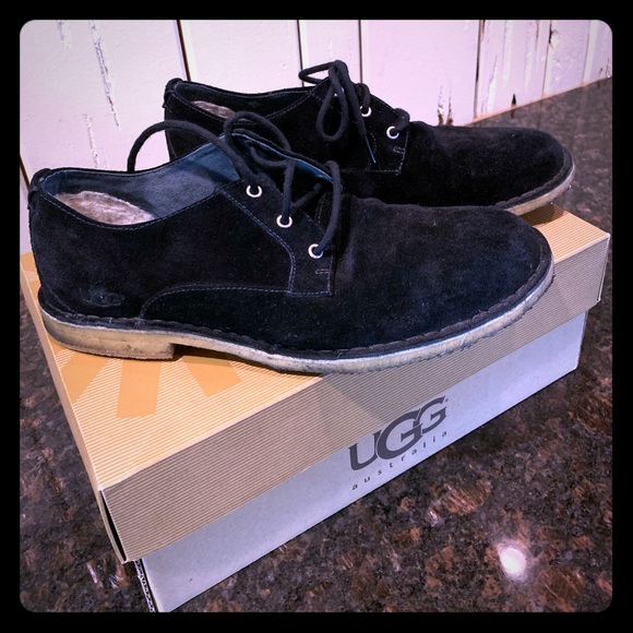 UGG Other - UGG Chaucer Black Suede Lace Up Casual Shoe UGG Other - UGG Chaucer Black Suede Lace Up Casual Shoe